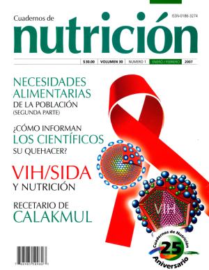 Cuadernos de nutrición 30-1